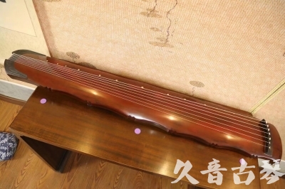 海口市●久音古琴  ●典藏系列 20230726 [红洒金竹节]