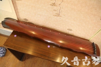 海口市●久音古琴  ●典藏系列 20230807 [红洒金竹节]